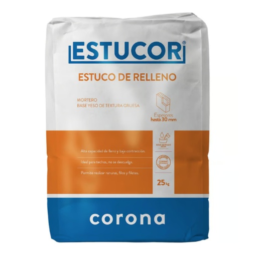 [IH4276] ESTUCO RELLENO CORONA 25 KG