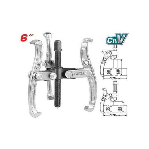 [16575] EXTRACTOR DE BALINERAS 6" INDUSTRIAL TOTAL (THTGP366)