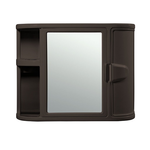 [15594] GABINETE BAÐO CON ESPEJO WENGUE RIMAX