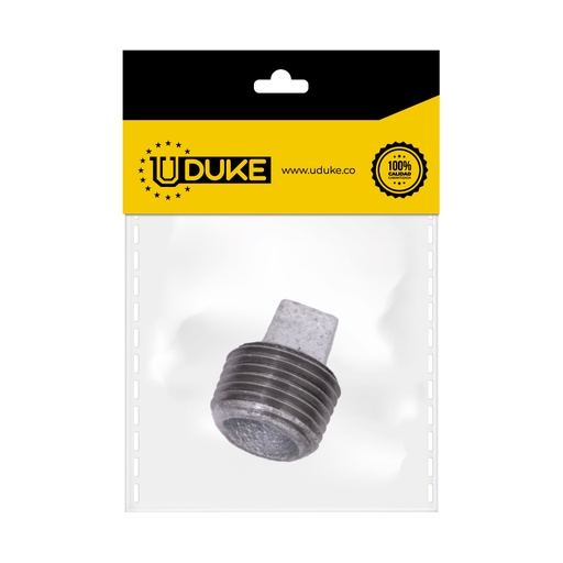[820K] GALVANIZADO TAPON MACHO 1/2