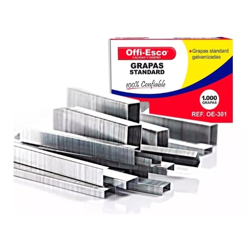 [PAOE301] GRAPA GALVANIZADA X 1000 OFII-ESCO (OE-301)