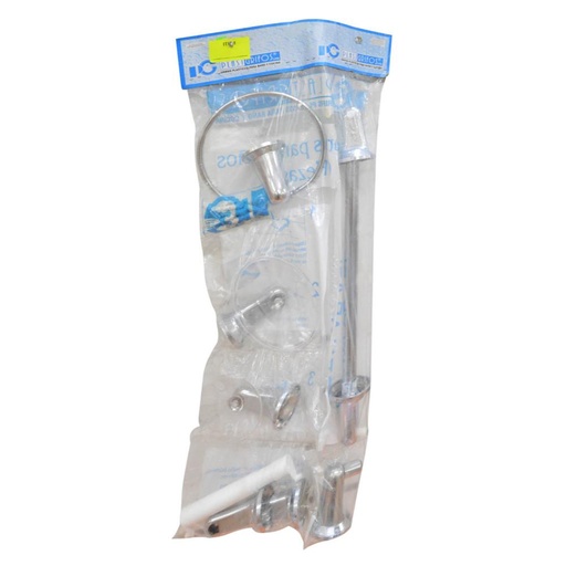 [5393] KIT ACCESORIOS PARA BAÐO X6 PIEZAS P/G