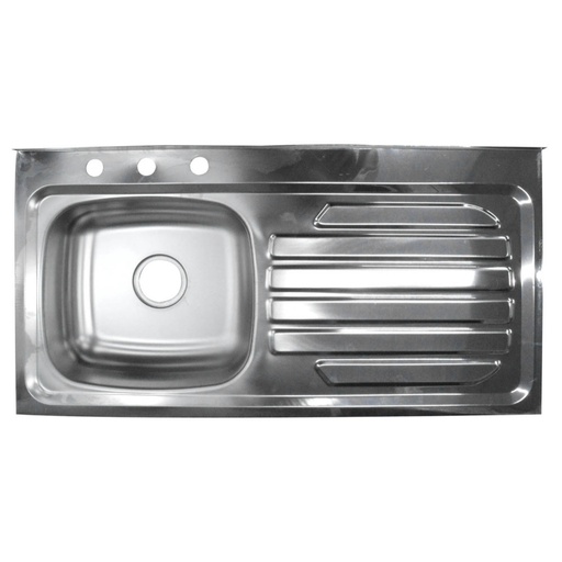 [5260] LAVAPLATOS ACEINOX 1X50 ESCURRIDERO DERECHO