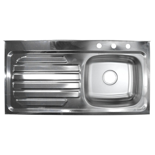[5259] LAVAPLATOS ACEINOX 1X50 ESCURRIDERO IZQUIERDO