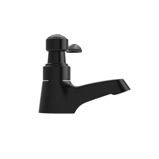 [20221] LINEA GRIVAL LLAVE LAVAMANOS + ACOPLE PALANCA BALTA NEGRO (411353331)