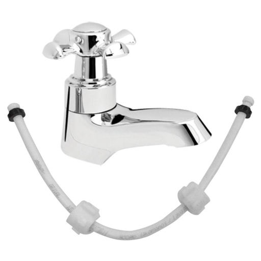 [6895] LLAVE LAVAMANOS CRUCETA + ACOPLE