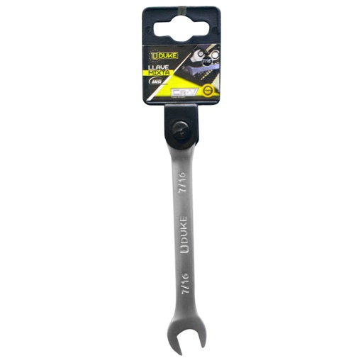 [12020] LLAVE MIXTA 7/16 CR/V UDUKE (HTY0022)