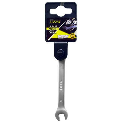 [12002] LLAVE MIXTA 8 MM CR/V UDUKE (HTY0003)