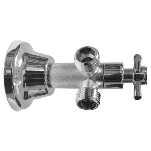 [9910] LLAVE REGULACION METALICA DOBLE SALIDA1/2 (96731)