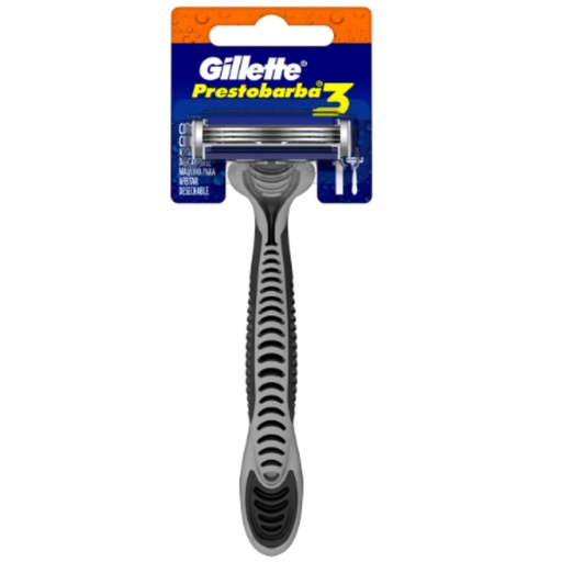 [7702018880409] MAQUINA GILLETE PRESTOBARBA 3