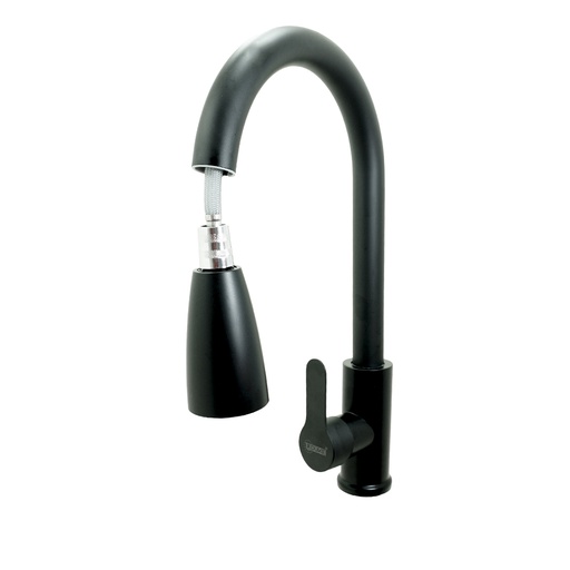 [19907] MEZCLADOR FLEXIBLE NEGRO UDUKE HT2038