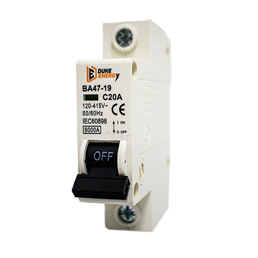 [11120] MINI BREAKER HOYOSLIGHT 1 POLO 20A (HT60140) (U/E X 12)