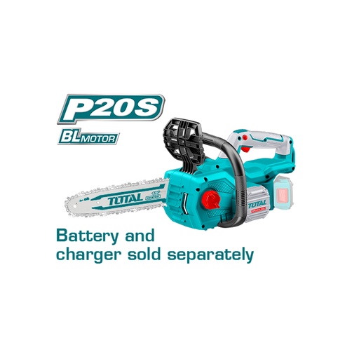 [15089] MOTOSIERRA INALAMBRICA 12" 20V INDUSTRIAL BATERIA Y CARGADO NO INCLUIDO TOTAL (TGSLI20128)