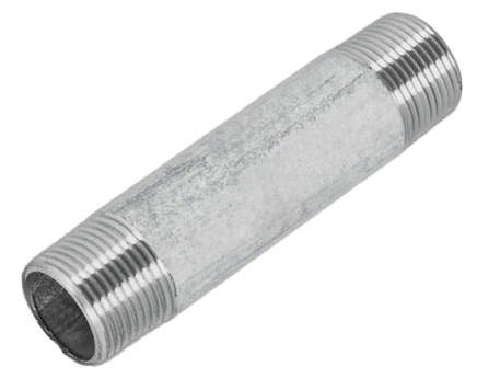 [10074A] NIPLE GALVANIZADO 1/2" x 3"