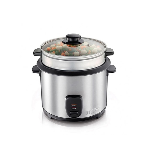 [16905] OLLA ARROCERA 5 TAZAS  ACERO INOXIDABLE IMUSA (61112)
