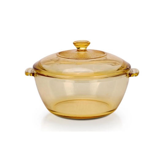 [IH8604] OLLA REFRACTARIA DE VIDRIO 1.5 LITROS CON TAPA HER3CG150(299900809)