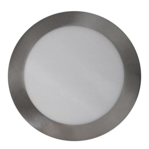 [13396] PANEL LED 12 W REDONDO INCRUSTAR SATINADO LUZ DIA UDUKE (HT80364A)