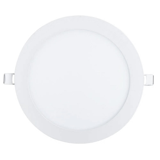 [10414H] PANEL LED 24W REDONDO INCRUSTAR LUZ DIA VHARBOR 6500K 85-265V (HT80513)