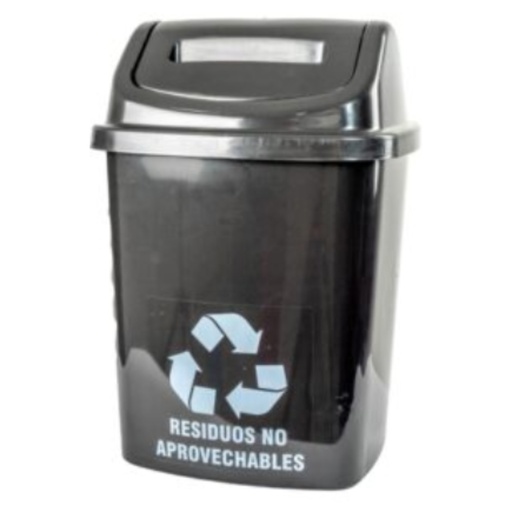 [IH7111] PAPELERA CASITA 11 LTS MUNDIPLAS (4290)