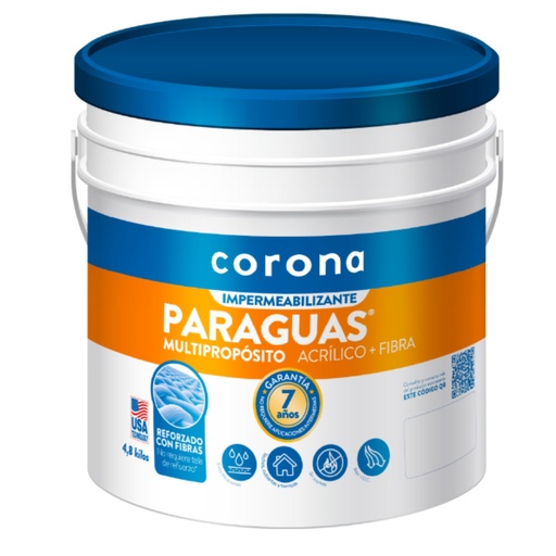 [IH212] PARAGUAS CORONA MULTIPROPOSITO GRIS GALON (407410291)
