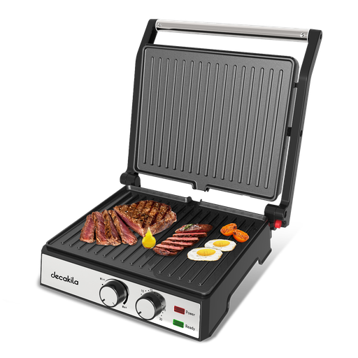 [20655] PARILLA ELECTRICA 2 EN 1 120V  DECAKILA (KUEC079M)