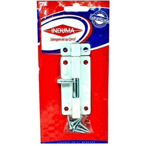 [12057] PASADOR BLANCO INDUMA 4 C.18 CT X 1 (T1108-024)(T1502-0080)