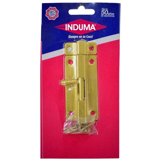 [9527] PASADOR COBRE INDUMA 4 C.18 (LATONADO)T1108-061(T1502-0084)