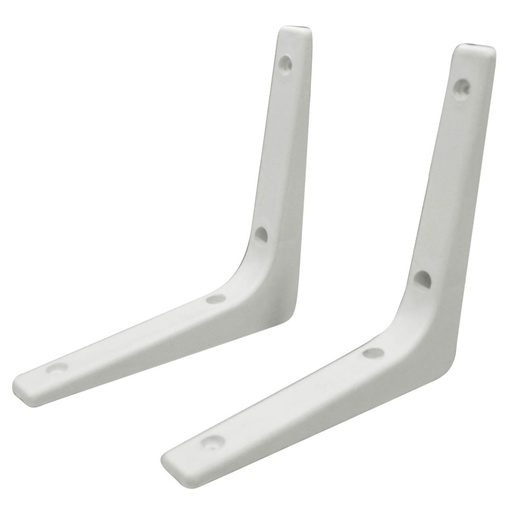 [11501] PIE AMIGO INDUMA PLASTICO PAR 7X7 BLANCO
