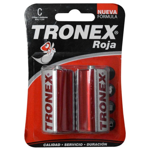 [10495] PILA ROJA C TRONEX