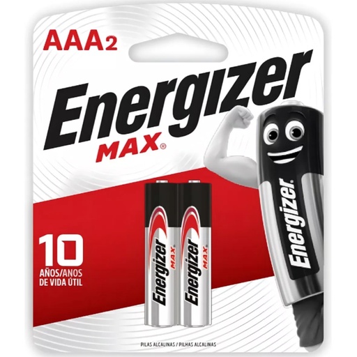[IH5045] PILAS ALKALINA AAA ENERGIZER MAX (36-1110)