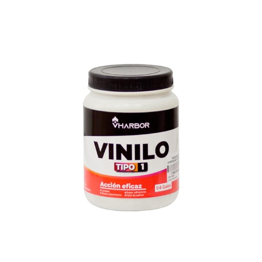 [14560AK] PINTURA VINILO TIPO 1 INTERIOR BLANCO CUARTO (VHARBOR)