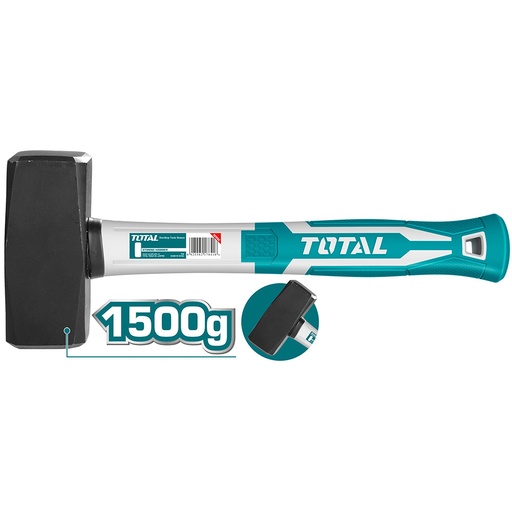 [14852] PORRA 3LB HIERRO MANGO FIBRA VIDRIO TOTAL (THT7215006)
