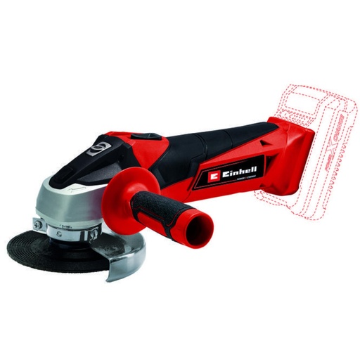 [18555] PULIDORA 4 1/2" 18V BATERIA 4.0AH Y CARGADOR EINHELL (TC-AG)