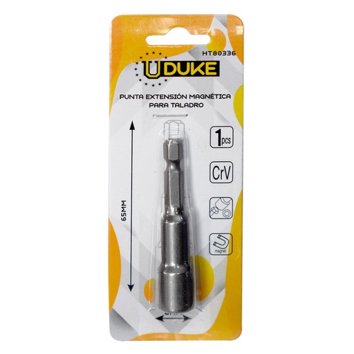 [11593] PUNTA EXTENSION MAGNETICA PARA TALADRO UDUKE 5/16 BLISTER (8X65MM) (HT80336)