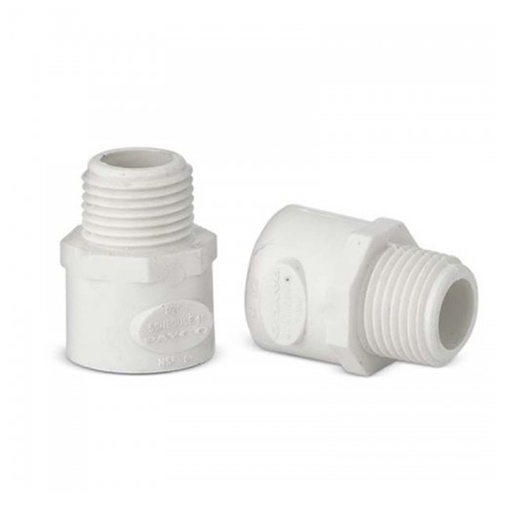 [1812A] PVC ADAPTADOR MACHO 1/2