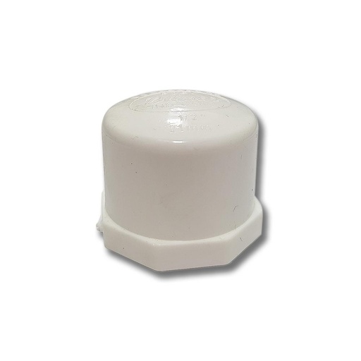 [1679A] PVC TAPON LISO 1/2
