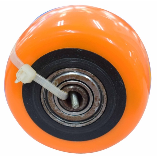 [10918] R- RUEDA INDIVIDUAL NARANJA 65MM 90KG (RODACHINES 2 1/2) (HT80027)
