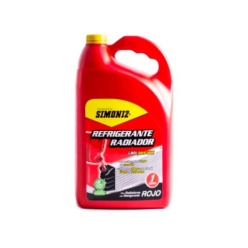 [15958] REFRIGERANTE PARA RADIADOR GALON ROJO  (108189)