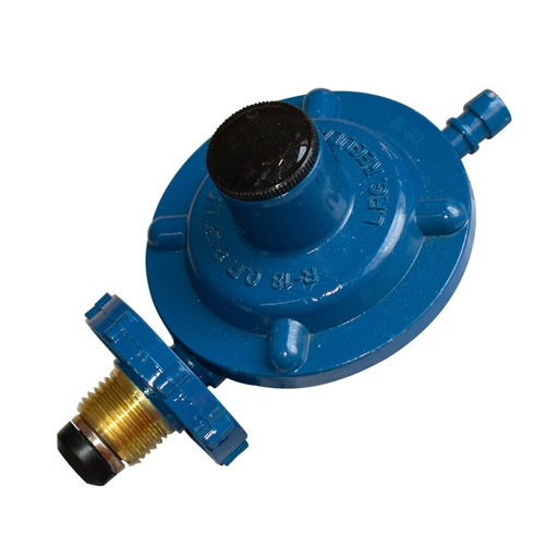 [5795] REGULADOR GAS HUMCAR AZUL SOLO GLP R18