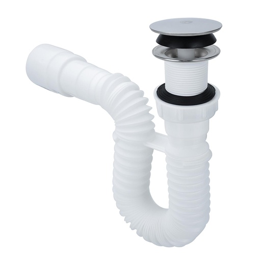 [16746] SIFON FLEXIBLE CON PUSH PARA LAVAMANOS (SCLV)
