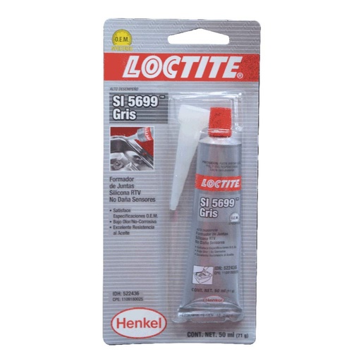 [7001] SILICONA LOCTITE 50 GRIS AUTOMOTRIZ (ULTRA GREY) (522436