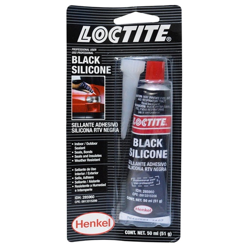 [3192] SILICONA LOCTITE NEGRA X 50ML (285960)