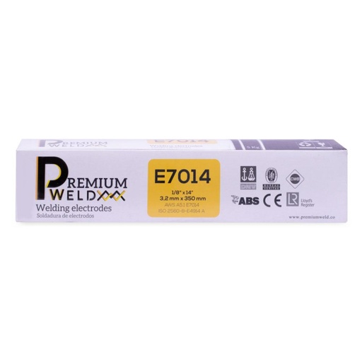 [16111] SOLDADURA DE ELECTRODO 7014 - 1/8" CAFE PREMIUM WELD X LIBRA