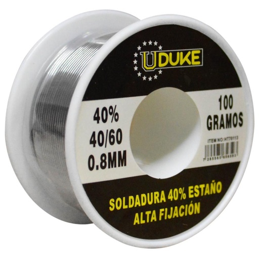 [10127] SOLDADURA ESTANO 100 GR