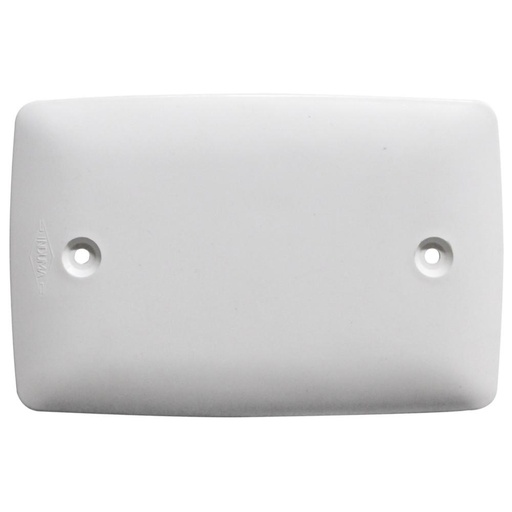 [8340] TAPA PLASTICA CIEGA BLANCA 2X4 INDUMA CERTIFICADA (T7701-020)T1206-0016)