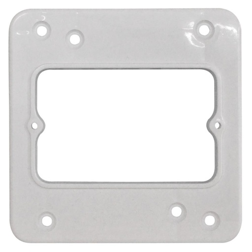 [8343] TAPA PLASTICA SUPLEMENTO BLANCA INDUMA CERTIFICADA