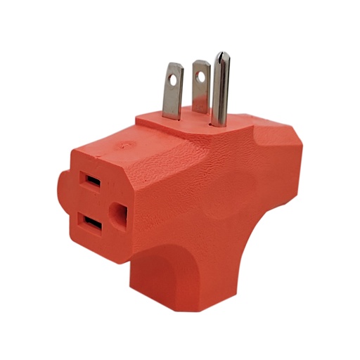 [14696] TEE NARANJA POLO/TIERRA X 3 OVALADA DRIMEX (DX-CT3E)