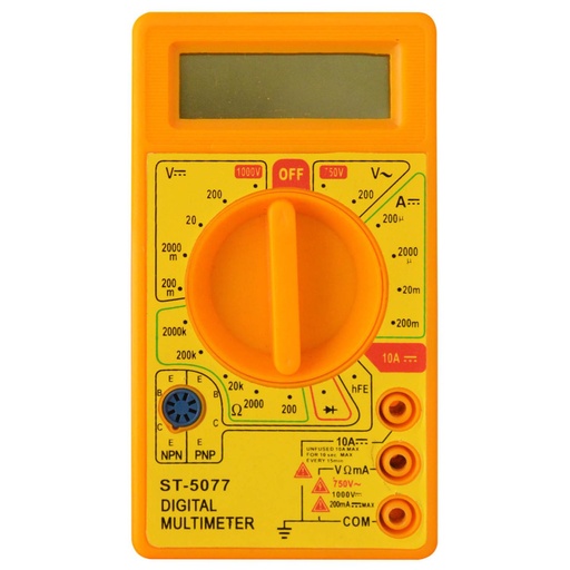 [1711] TESTER DIGITAL NEGRO M830B