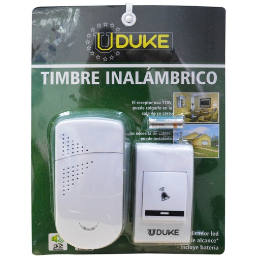 [8903] TIMBRE INALAMBRICO (HT60173) A=30-150 MTRS