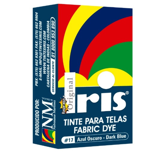 [IH5077] TINTE IRIS AZUL OSCURO No.17 (5173)